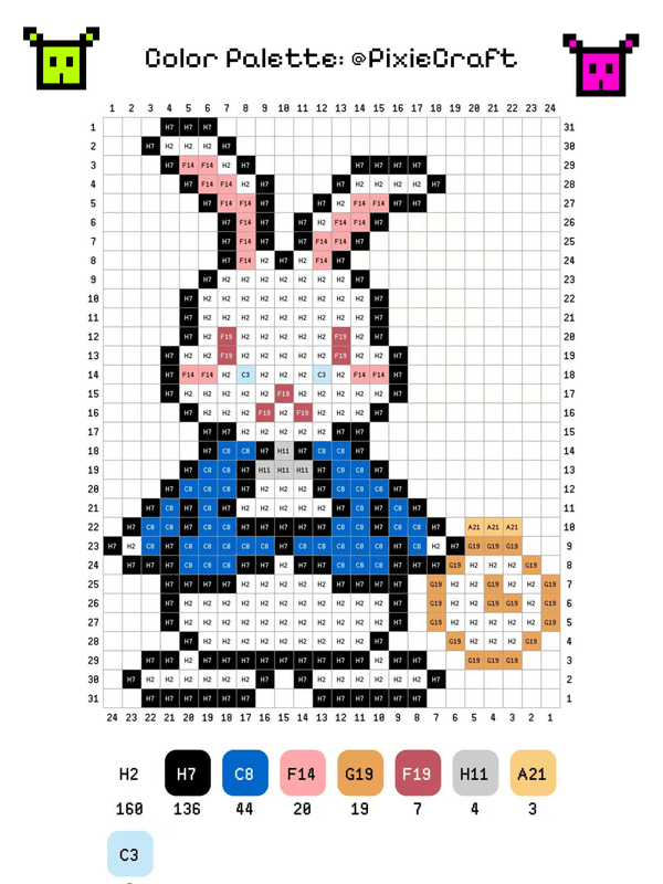 Blue Bunny - PixieCraft