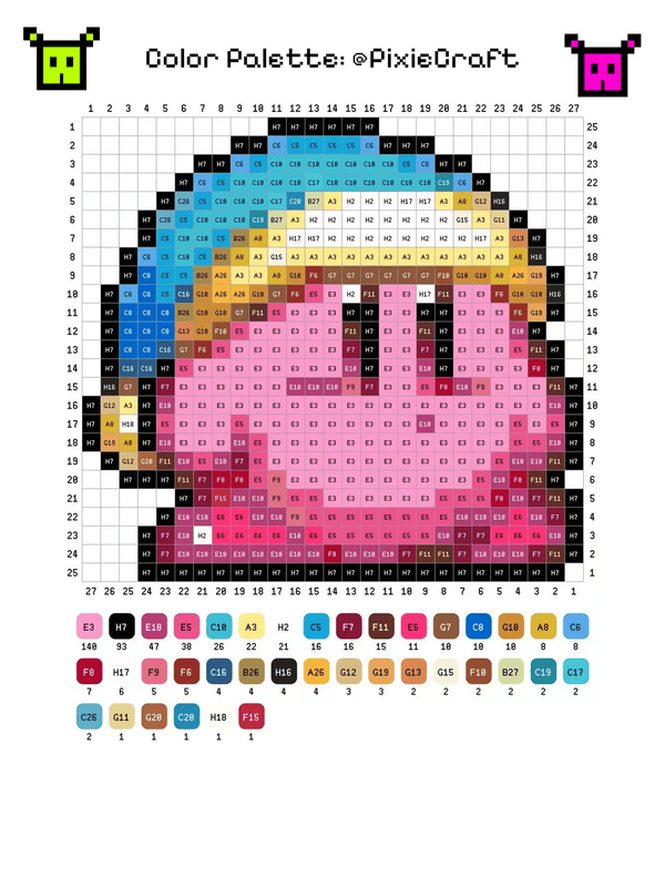 Blue Hat Kirby - PixieCraft