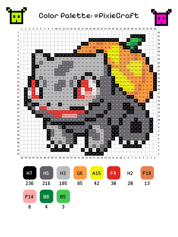 Bulbasaur Pumpkin - PixieCraft