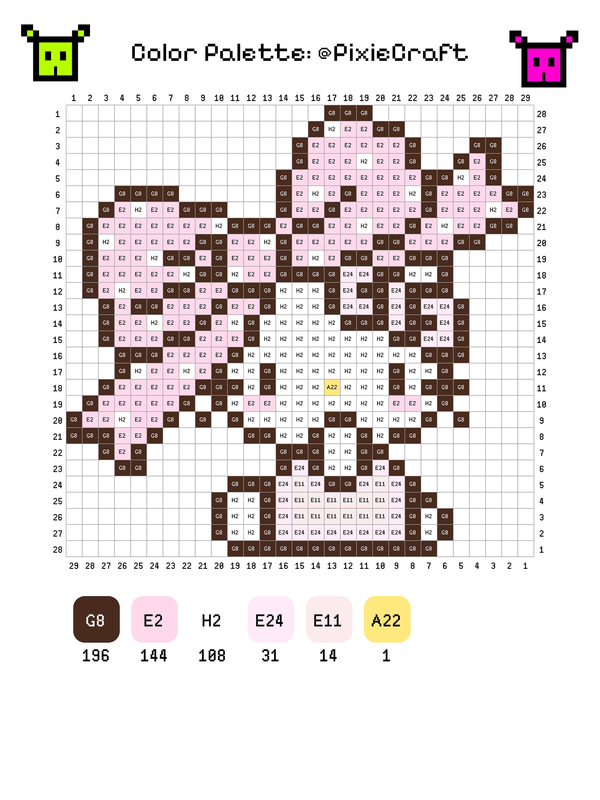Bunny Bow Kitty - PixieCraft