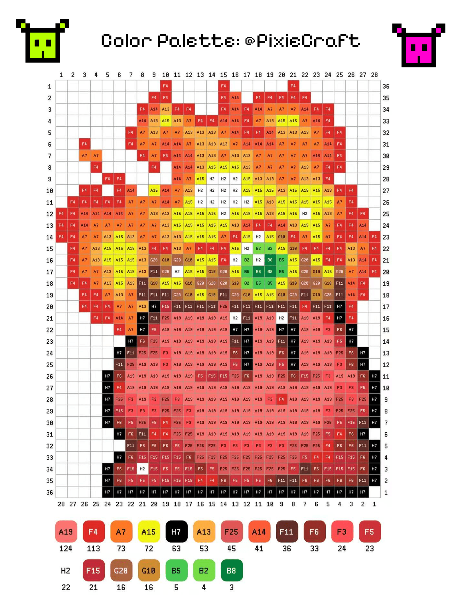 Burning Ember Kirby - PixieCraft