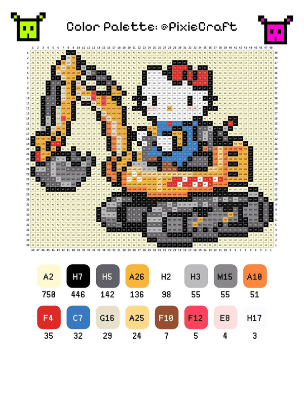 Construction Crew Kitty - PixieCraft