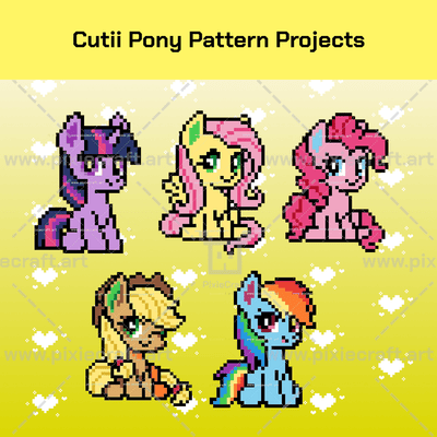 Cutii Pony Pattern Projects - PixieCraft