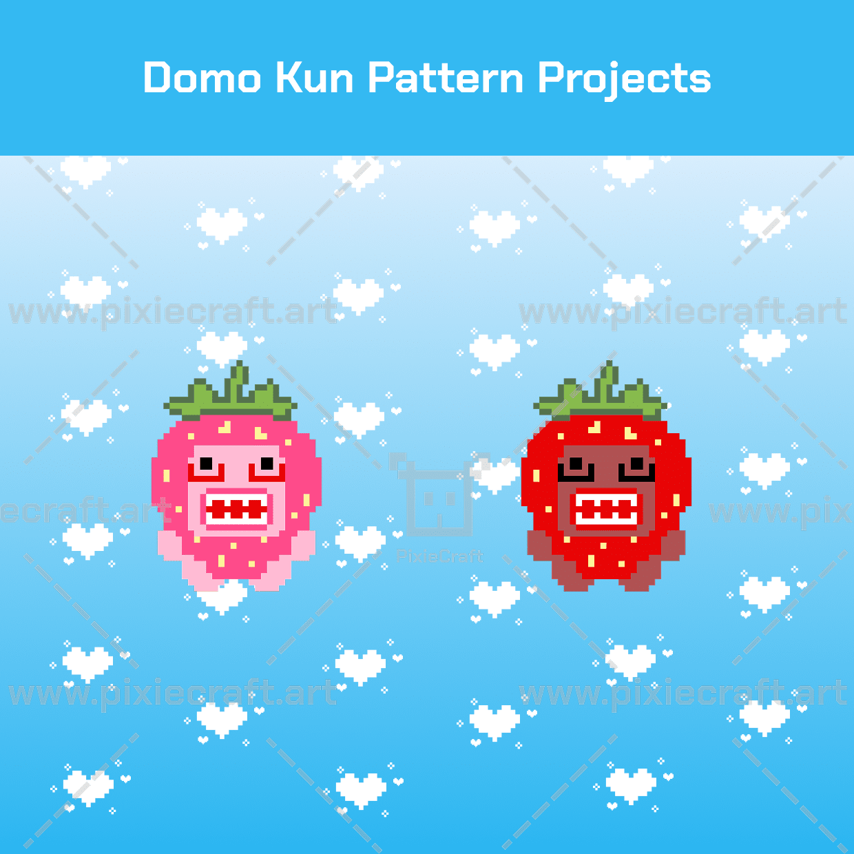 Domo Kun Pattern Projects - PixieCraft