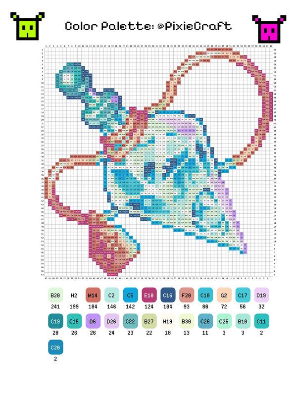 Glaceon Ice Ribbon - PixieCraft