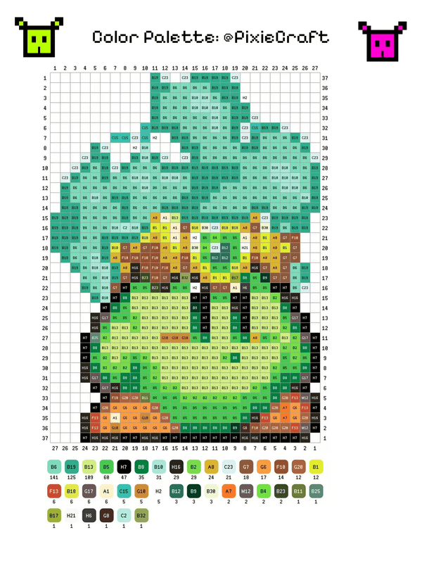 Green Flame Kirby - PixieCraft