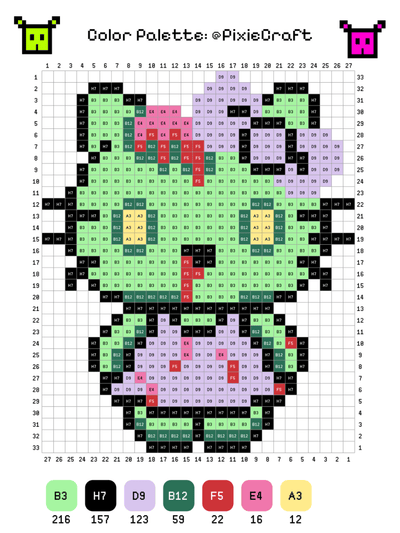Halloween Green Hello Kitty - PixieCraft