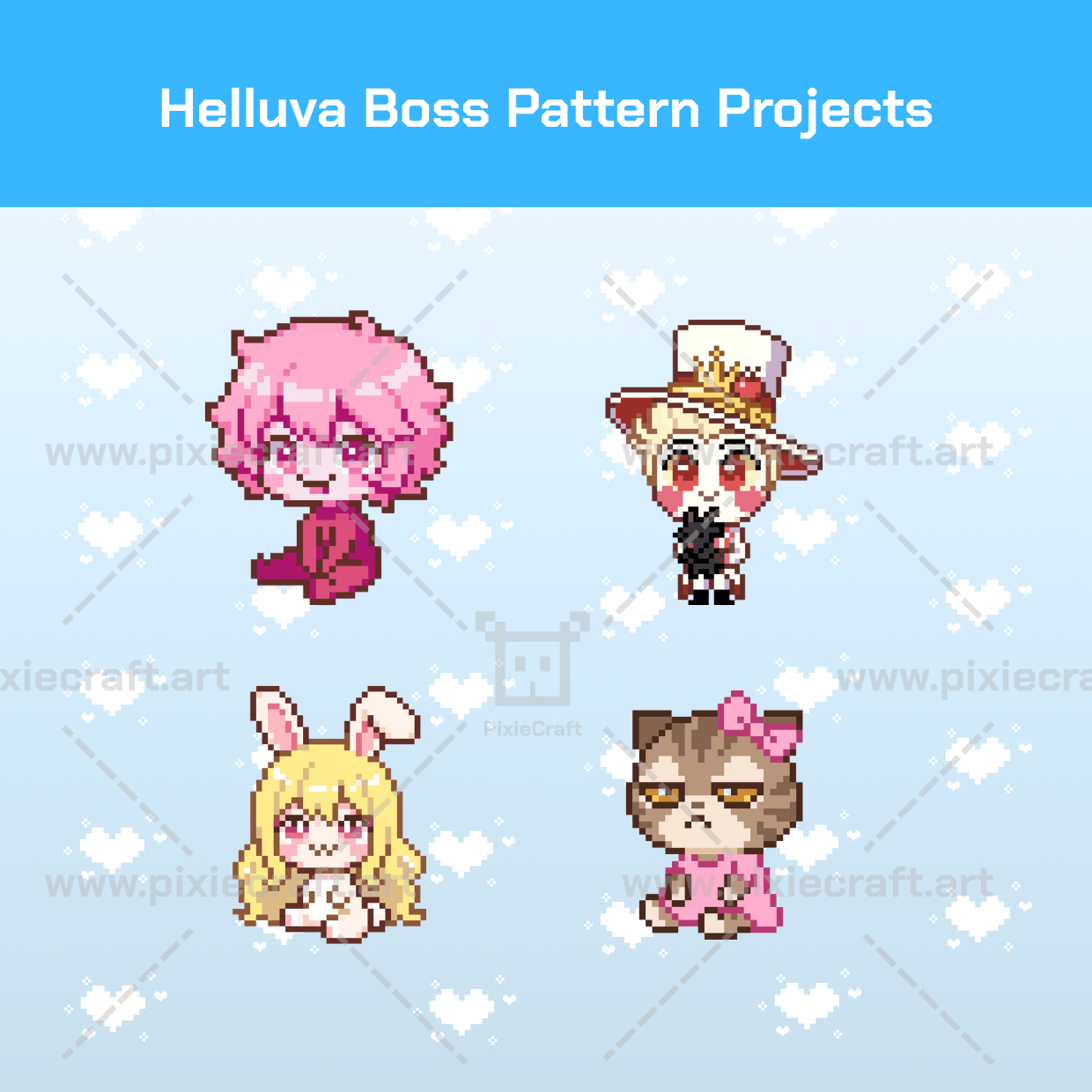 Helluva Boss Pattern Projects - PixieCraft