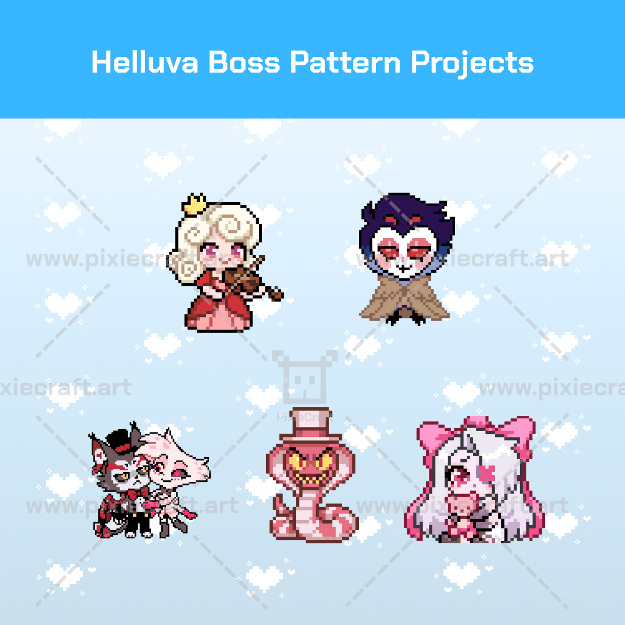 Helluva Boss Pattern Projects - PixieCraft