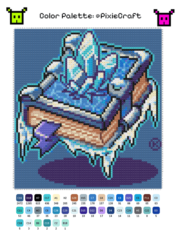 Ice Crystal Book - PixieCraft