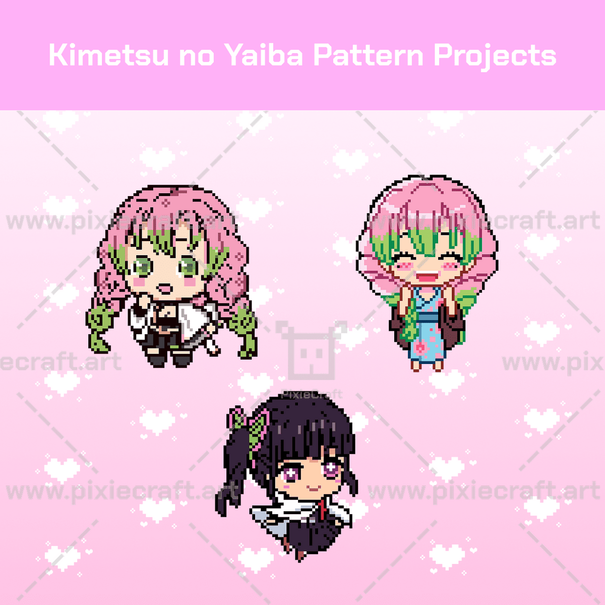 Kimetsu no Yaiba Pattern Projects – PixieCraft