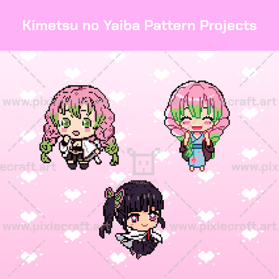 Kimetsu no Yaiba Pattern Projects - PixieCraft
