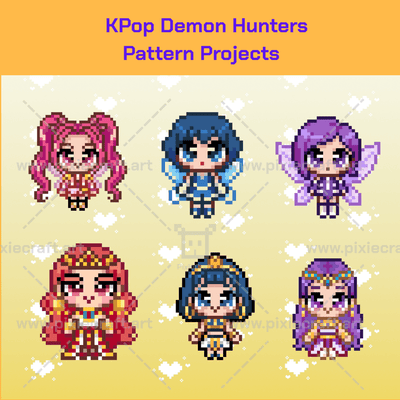 KPop Deman HuntersPattern Projects - PixieCraft