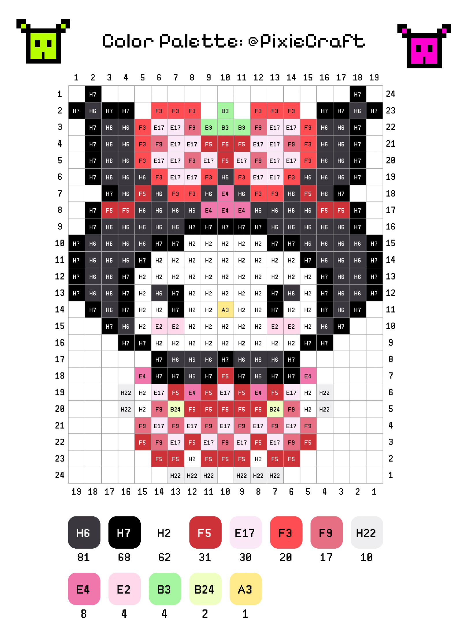 Kuromi Bow - PixieCraft