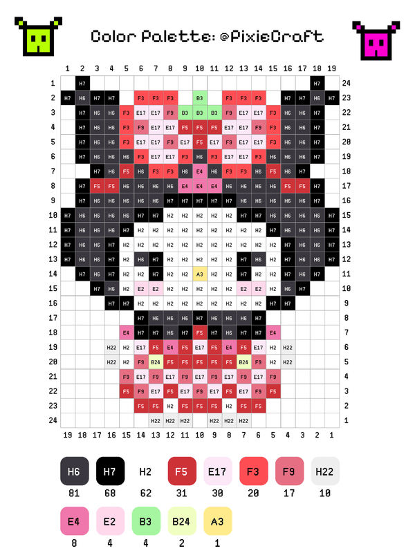 Kuromi Bow - PixieCraft