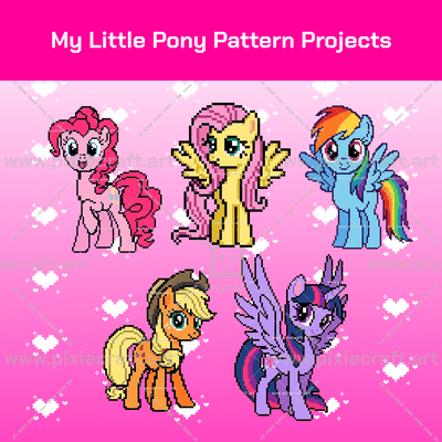 My Little Pony Pattern Projects - PixieCraft