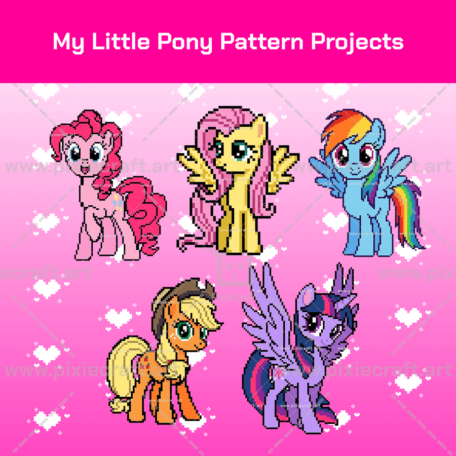 My Little Pony Pattern Projects – PixieCraft