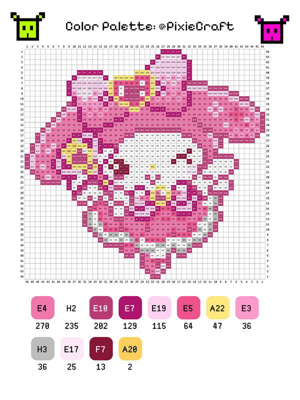 Pink Heart Melody - PixieCraft