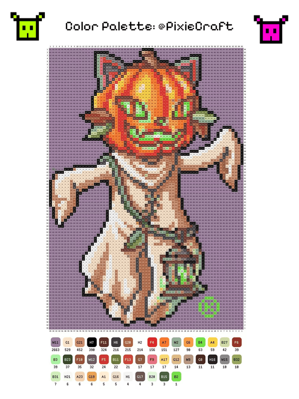 Pumpkin Witch - PixieCraft