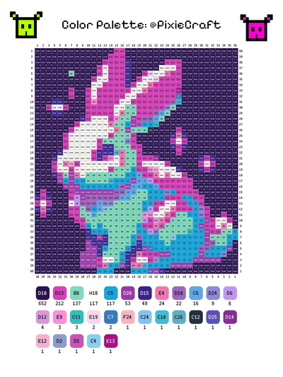 Purple Galaxy Rabbit - PixieCraft