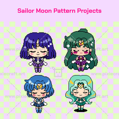 Sailor Moon Pattern Projects - PixieCraft