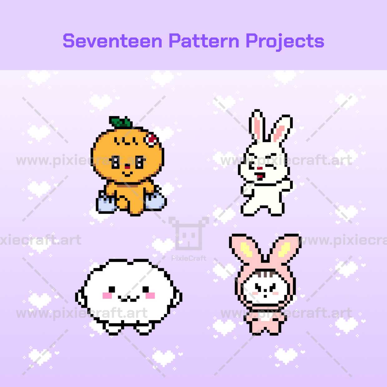 Seventeen Pattern Projects - PixieCraft