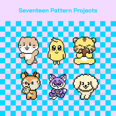 Seventeen Pattern Projects - PixieCraft