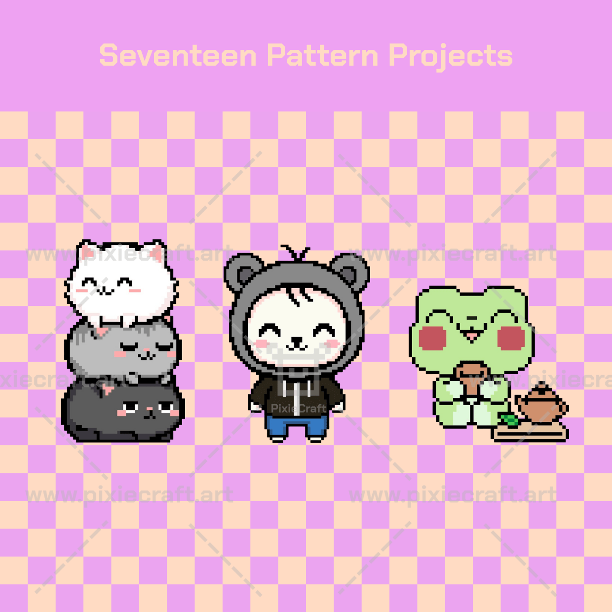 Seventeen Pattern Projects - PixieCraft