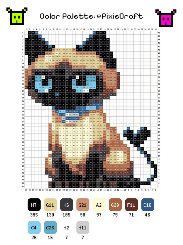 Siamese Blue Eyes - PixieCraft