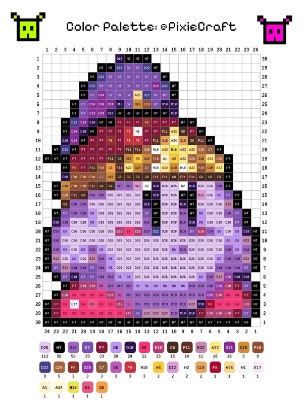 Soldier Kirby In Purple - PixieCraft