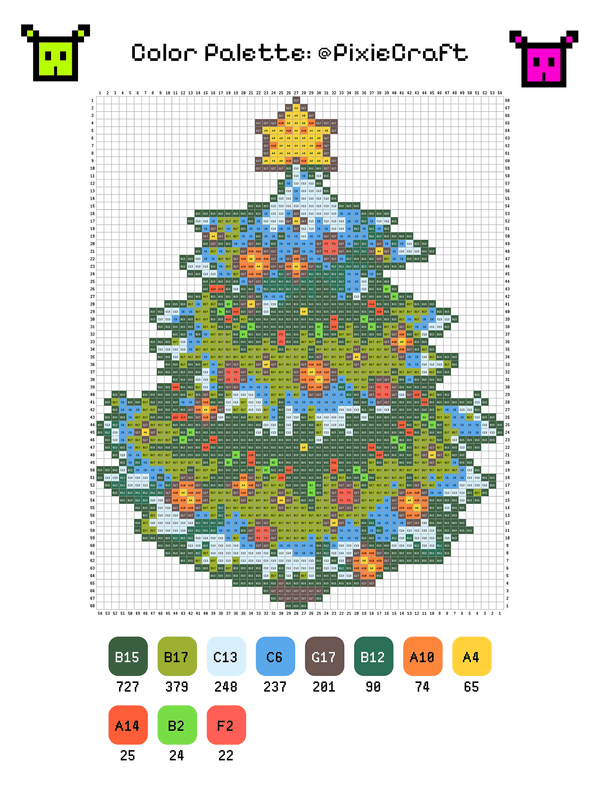 Sparkling Christmas Tree - PixieCraft