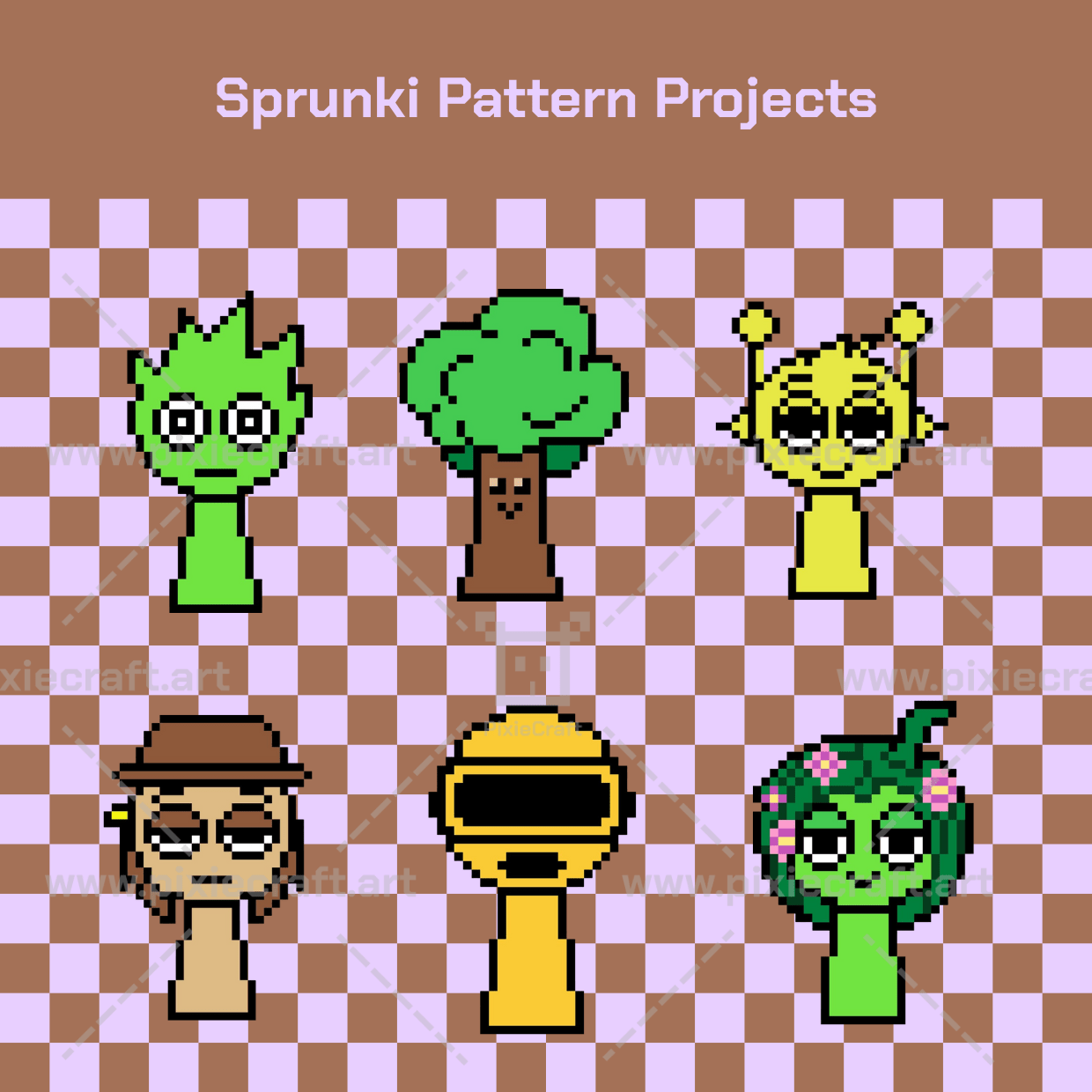 Sprunki Pattern Projects - PixieCraft