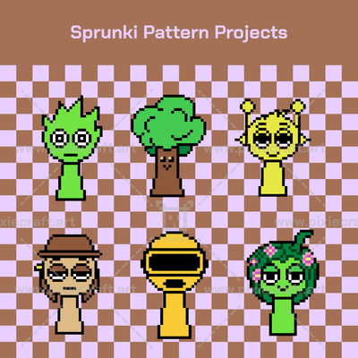 Sprunki Pattern Projects - PixieCraft