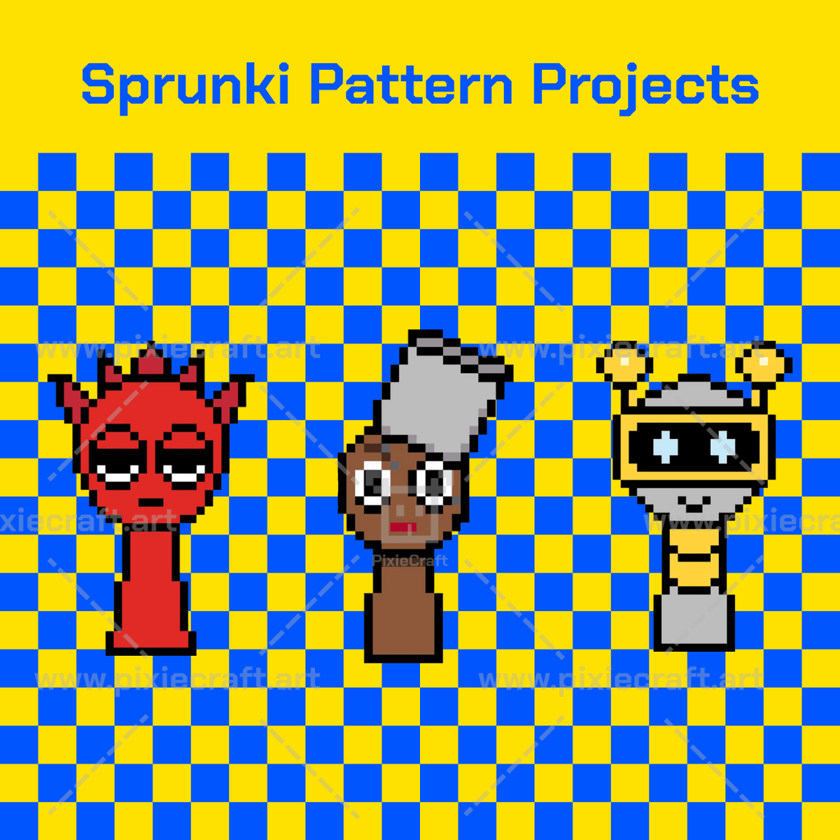 Sprunki Pattern Projects – PixieCraft