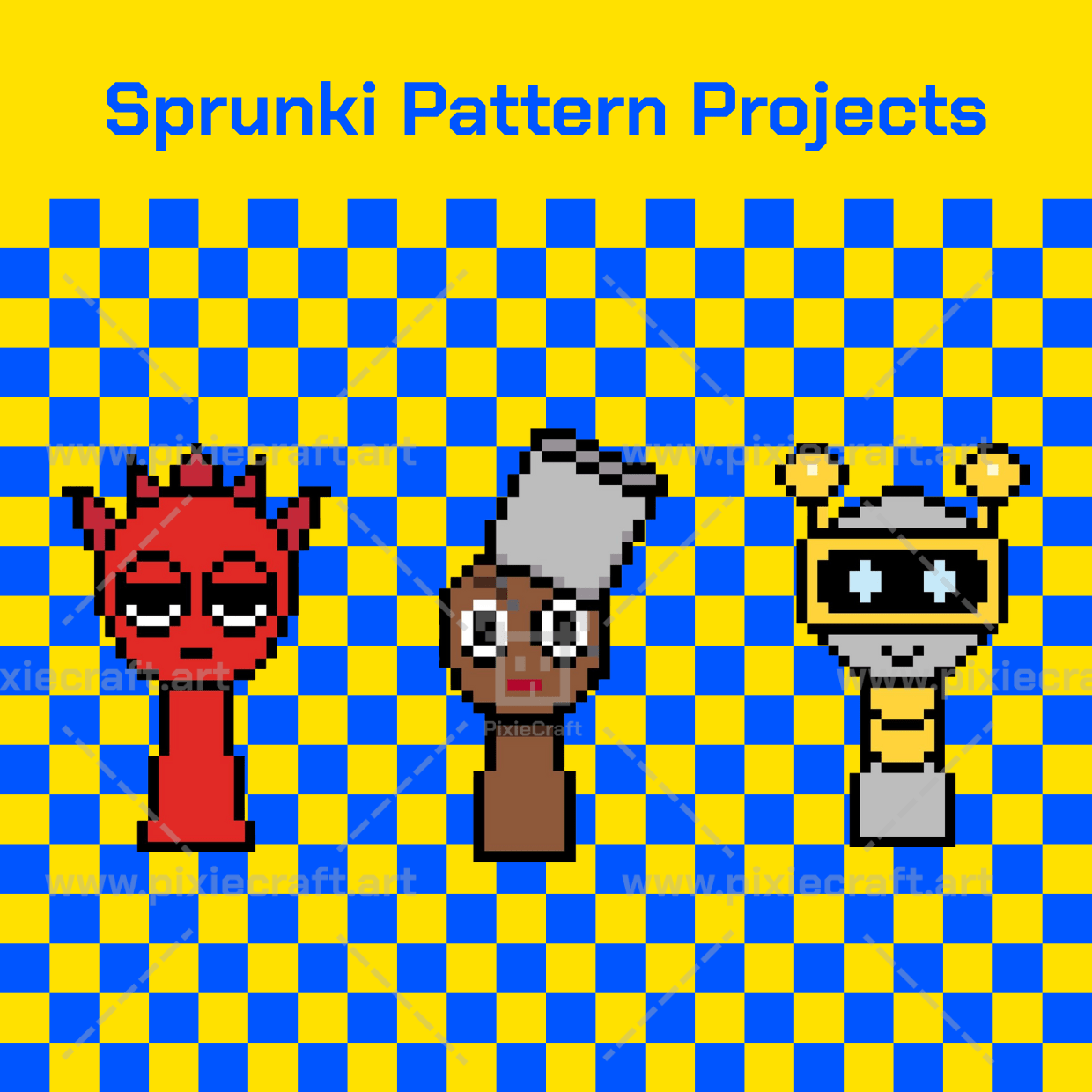 Sprunki Pattern Projects - PixieCraft