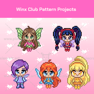 Wimx Club Pattern Projects - PixieCraft