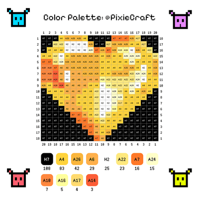 Yellow_Heart - PixieCraft
