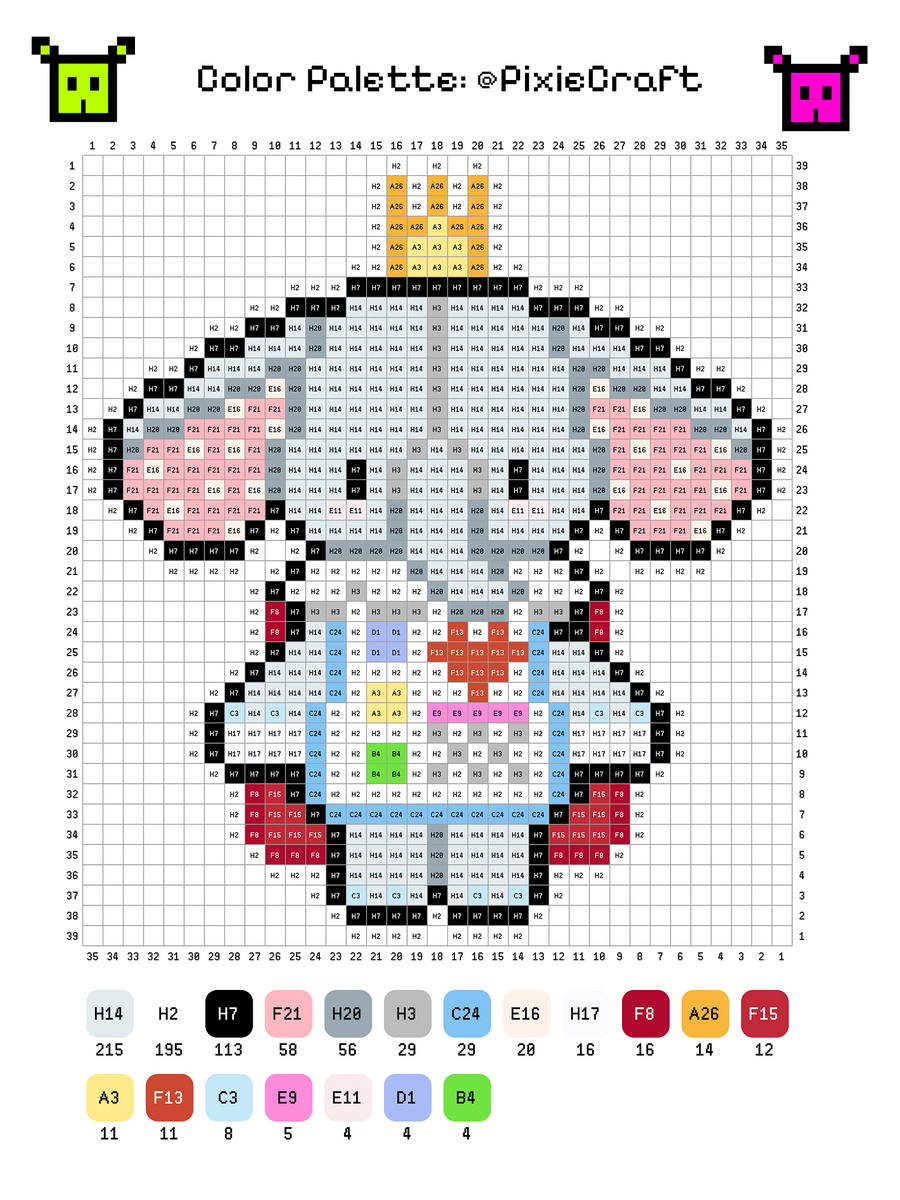 PixieCraft | 2.6mm perler beads perfect melt
