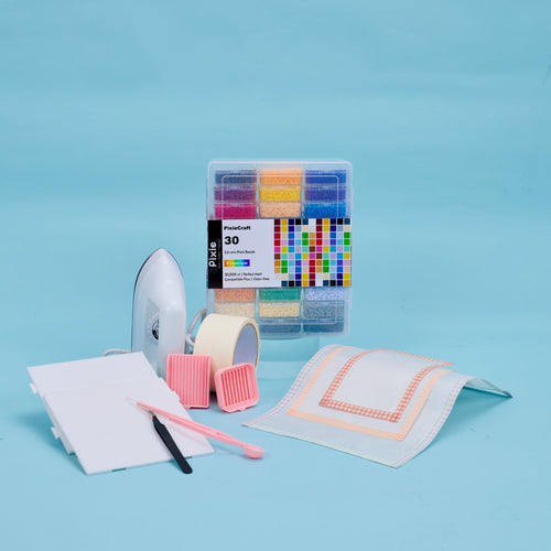 Deluxe Starter PixieBeads Set All - in - one, 30 colors, 30,000 ct - PixieCraft