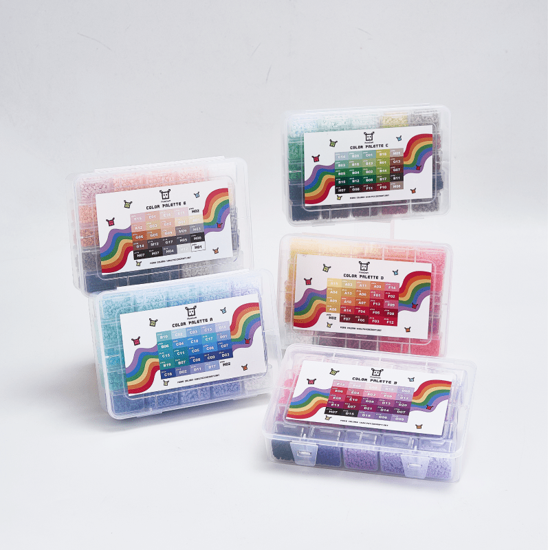 PixieBeads 120 Color Combo - 50,000 ct Premium 2.6mm Fuse Beads - PixieCraft