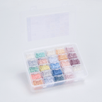 PixieBeads Premium Combo (Pearlescent + Transparent - 50 Colors) - 20,000 ct Premium 2.6mm Fuse Beads - PixieCraft