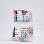 PixieBeads Premium Combo (Pearlescent + Transparent - 50 Colors) - 20,000 ct Premium 2.6mm Fuse Beads - PixieCraft