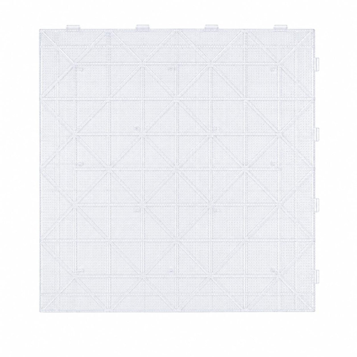PixieCraft 1pc 104x104 Mega Large Pegboard Pro – Interlocking 2.6mm Fuse Bead Board with Engraved Gridlines & 2mm Pins, Snug Fit Stable Design for Large Pixel Art Projects - PixieCraft