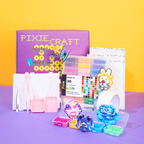PixieCraft 30,000 pcs 2.6mm Fuse Beads Kit, 30 Colors PixieBeads 40 pcs Full Set with Storage Box, Pegboards, Tweezers, Trays, Bead Pen, Ironing Mats, Pixel Art Craft Kits for Adults, Teens - PixieCraft