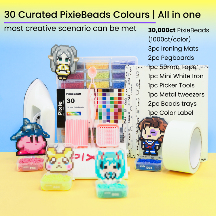 PixieCraft | 2.6mm perler beads perfect melt