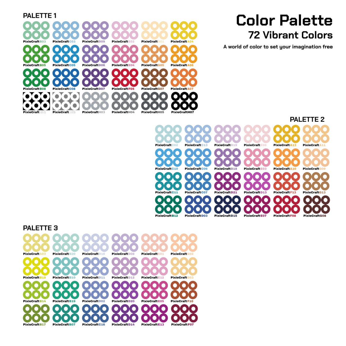 PixieCraft 36,000 pcs 2.6mm Fuse Beads Kit, 72 Colors PixieBeads 83 pcs Full Combo Set with Pegboards, Iron, Tweezers, Trays, Bead Pen, Ironing Mats, Pixel Art Craft Kits for Adults, Teens - PixieCraft