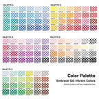PixieCraft 60000 pcs 2.6mm Fuse Beads Kit, 120 Colors PixieBeads 131 pcs Combo Set with Mini Iron, Pegboards, Tweezers, Trays, Bead Pen, Ironing Mats, Pixel Art Craft Kits for Adults, Teens - PixieCraft