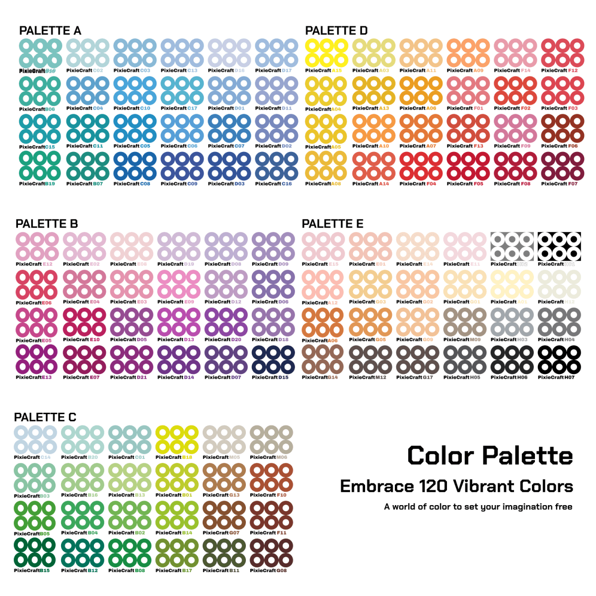 PixieCraft 60000 pcs 2.6mm Fuse Beads Kit, 120 Colors PixieBeads 131 pcs Combo Set with Mini Iron, Pegboards, Tweezers, Trays, Bead Pen, Ironing Mats, Pixel Art Craft Kits for Adults, Teens - PixieCraft