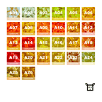 Pure Pixels Refill 1000ct - Palette A (Warm Autumn) - PixieCraft