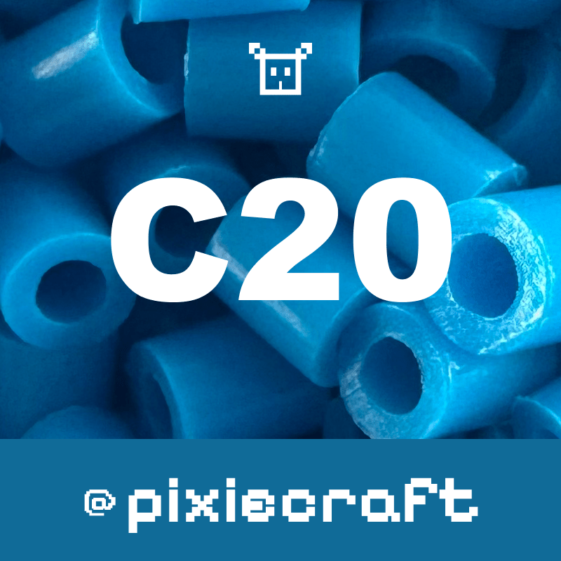 Pure Pixels Refill 1000ct - Palette C (Ocean Blues) - PixieCraft